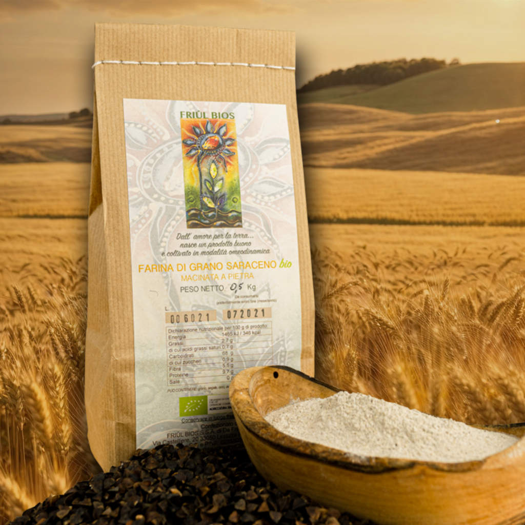 Farina di grano saraceno biologica