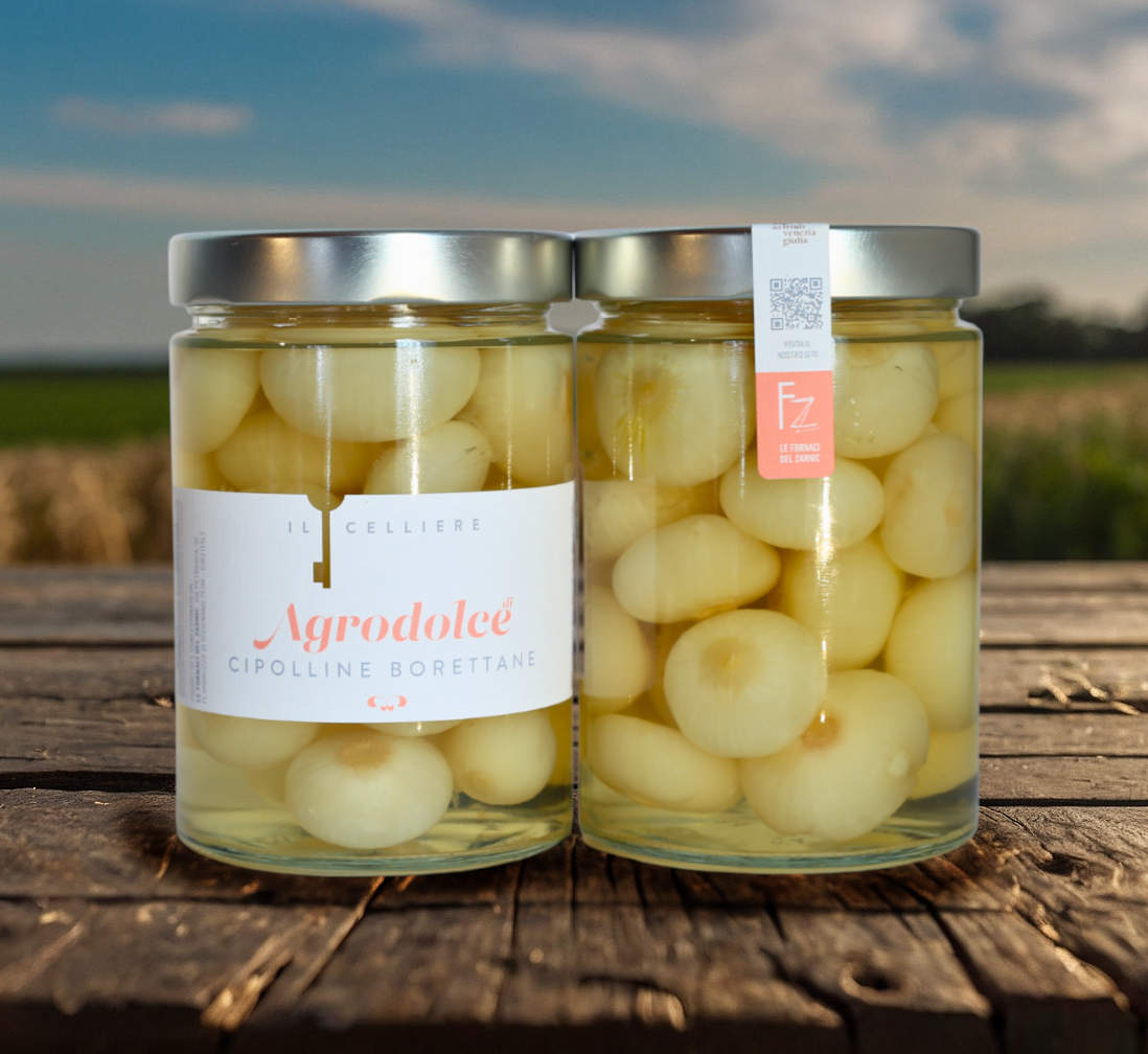 Agrodolce di cipolline borretane