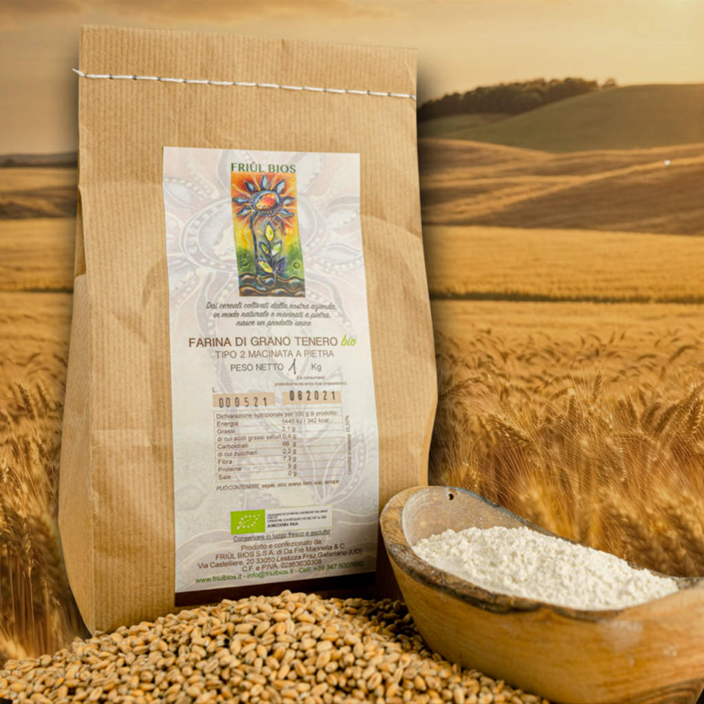 Farina di Grano Tenero Biologica