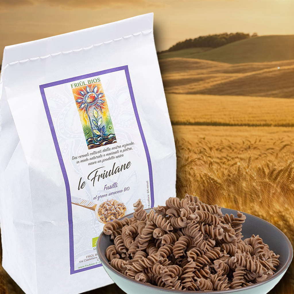 Fusilli al Grano Saraceno Bio - cottura in 3 minuti